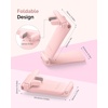 image:imageMelodySusie Nail Lamp Stand amp Holder for Flash Cure Handheld UV Light  HandsFree Rotation Stand for Painting Nails Rhinestones amp Gel FoldablePink