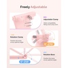 image:imageMelodySusie Nail Lamp Stand amp Holder for Flash Cure Handheld UV Light  HandsFree Rotation Stand for Painting Nails Rhinestones amp Gel FoldablePink