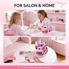 image:imageMelodySusie Pink Acrylic Nail Tools Storage Box and 3Pcs Acrylic Nail Brush Set