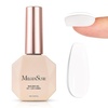 image:imageMelodySusie Milky White Builder Nail Base Gel for Nails Thickening Soak Off UV Extension Gel Rhinestone Nail Glue for Nail Art Design Salon DIY Manicure at Home Gift for Women001White001