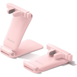 image:imageMelodySusie Nail Lamp Stand amp Holder for Flash Cure Handheld UV Light  HandsFree Rotation Stand for Painting Nails Rhinestones amp Gel FoldablePink