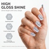 image:imageMelodySusie Jeweliver Cat Eye Gel Nail Polish 05 Fl Oz Brown Glitter Holographic Magnetic Nail Polish with Magnet UV Nail Polish for Nail Art Manicure Salon DIY at Home C68SilverC01