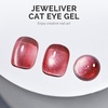 image:imageMelodySusie Jeweliver Cat Eye Gel Nail Polish 05 Fl Oz Brown Glitter Holographic Magnetic Nail Polish with Magnet UV Nail Polish for Nail Art Manicure Salon DIY at Home C68RedC66