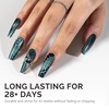 image:imageMelodySusie Jeweliver Cat Eye Gel Nail Polish 05 Fl Oz Brown Glitter Holographic Magnetic Nail Polish with Magnet UV Nail Polish for Nail Art Manicure Salon DIY at Home C68GreenC6686