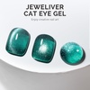 image:imageMelodySusie Jeweliver Cat Eye Gel Nail Polish 05 Fl Oz Brown Glitter Holographic Magnetic Nail Polish with Magnet UV Nail Polish for Nail Art Manicure Salon DIY at Home C68GreenC6686
