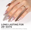 image:imageMelodySusie Jeweliver Cat Eye Gel Nail Polish 05 Fl Oz Brown Glitter Holographic Magnetic Nail Polish with Magnet UV Nail Polish for Nail Art Manicure Salon DIY at Home C68ACherry Blossom PinkC04