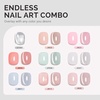 image:imageMelodySusie Jeweliver Cat Eye Gel Nail Polish 05 Fl Oz Brown Glitter Holographic Magnetic Nail Polish with Magnet UV Nail Polish for Nail Art Manicure Salon DIY at Home C68Bright Fine