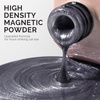 image:imageMelodySusie Jeweliver Cat Eye Gel Nail Polish 05 Fl Oz Brown Glitter Holographic Magnetic Nail Polish with Magnet UV Nail Polish for Nail Art Manicure Salon DIY at Home C68Dark GrayC6681
