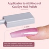 image:imageMelodySusie Jeweliver Cat Eye Gel Nail Polish 05 Fl Oz Brown Glitter Holographic Magnetic Nail Polish with Magnet UV Nail Polish for Nail Art Manicure Salon DIY at Home C6812PCS