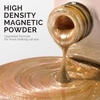 image:imageMelodySusie Jeweliver Cat Eye Gel Nail Polish 05 Fl Oz Brown Glitter Holographic Magnetic Nail Polish with Magnet UV Nail Polish for Nail Art Manicure Salon DIY at Home C68GoldC09
