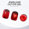 image:imageMelodySusie Jeweliver Cat Eye Gel Nail Polish 05 Fl Oz Brown Glitter Holographic Magnetic Nail Polish with Magnet UV Nail Polish for Nail Art Manicure Salon DIY at Home C68ABurgundy RedC3109