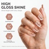image:imageMelodySusie Jeweliver Cat Eye Gel Nail Polish 05 Fl Oz Brown Glitter Holographic Magnetic Nail Polish with Magnet UV Nail Polish for Nail Art Manicure Salon DIY at Home C68Nude PinkC38