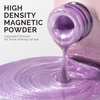 image:imageMelodySusie Jeweliver Cat Eye Gel Nail Polish 05 Fl Oz Brown Glitter Holographic Magnetic Nail Polish with Magnet UV Nail Polish for Nail Art Manicure Salon DIY at Home C68PurpleC16