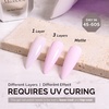 image:imageMelodySusie Light Green Gel Nail Polish05fl oz Nails Soak Off UV LED Bright Apple Green Gel Polish Nail Art Manicure Salon DIY Nail Design Decoration at Home Gift for Women1658ACreamy PinkA2601