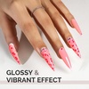 image:imageMelodySusie Light Green Gel Nail Polish05fl oz Nails Soak Off UV LED Bright Apple Green Gel Polish Nail Art Manicure Salon DIY Nail Design Decoration at Home Gift for Women1658Coral Pink1741