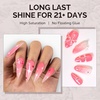 image:imageMelodySusie Light Green Gel Nail Polish05fl oz Nails Soak Off UV LED Bright Apple Green Gel Polish Nail Art Manicure Salon DIY Nail Design Decoration at Home Gift for Women1658Coral Pink1741