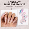 image:imageMelodySusie Light Green Gel Nail Polish05fl oz Nails Soak Off UV LED Bright Apple Green Gel Polish Nail Art Manicure Salon DIY Nail Design Decoration at Home Gift for Women1658AConfetti Glow Pink1648