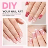 image:imageMelodySusie Medium Oval Round X Nail Tips  16 Sizes 160 Pcs PreShaped Soft Gel Half Matte Full Cover Clear Acrylic Press on Nails for DIY Extension amp Salon UseLongLasting ManicureShort Coffin