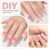 image:imageMelodySusie Medium Oval Round X Nail Tips  16 Sizes 160 Pcs PreShaped Soft Gel Half Matte Full Cover Clear Acrylic Press on Nails for DIY Extension amp Salon UseLongLasting ManicureSquare