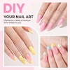 image:imageMelodySusie Medium Oval Round X Nail Tips  16 Sizes 160 Pcs PreShaped Soft Gel Half Matte Full Cover Clear Acrylic Press on Nails for DIY Extension amp Salon UseLongLasting ManicureMedium Oval Round