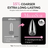 image:imageMelodySusie Medium Oval Round X Nail Tips  16 Sizes 160 Pcs PreShaped Soft Gel Half Matte Full Cover Clear Acrylic Press on Nails for DIY Extension amp Salon UseLongLasting ManicureMedium Stiletto