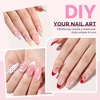 image:imageMelodySusie Medium Oval Round X Nail Tips  16 Sizes 160 Pcs PreShaped Soft Gel Half Matte Full Cover Clear Acrylic Press on Nails for DIY Extension amp Salon UseLongLasting ManicureMedium Almond 16sizes