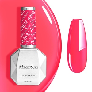 image:imageMelodySusie Light Green Gel Nail Polish05fl oz Nails Soak Off UV LED Bright Apple Green Gel Polish Nail Art Manicure Salon DIY Nail Design Decoration at Home Gift for Women1658Neon PinkA2632