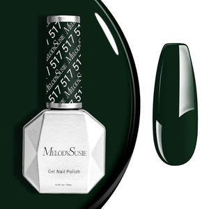 image:imageMelodySusie Light Green Gel Nail Polish05fl oz Nails Soak Off UV LED Bright Apple Green Gel Polish Nail Art Manicure Salon DIY Nail Design Decoration at Home Gift for Women1658Blackish Green517