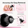 image:imageMelodySusie 6Pcs Nail Glue Remover for Press on Acetone Free Nail Polish Remover MultiFunctional Remover for Nails Tips Gentle Glue Remover for Home Salon 10ML
