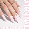 image:imageMelodySusie Thick Purple Pink Gel Nail Polish05fl oz Rose Nails Soak Off UV LED Pretty Pink Gel Polish Gift for Women Nail Art Manicure Salon DIY Nail Design Decoration at HomeA1608Pastel PinkA1604