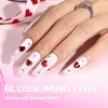 image:imageMelodySusie Thick Purple Pink Gel Nail Polish05fl oz Rose Nails Soak Off UV LED Pretty Pink Gel Polish Gift for Women Nail Art Manicure Salon DIY Nail Design Decoration at HomeA1608APure White Glitterz054