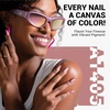 image:imageMelodySusie Thick Purple Pink Gel Nail Polish05fl oz Rose Nails Soak Off UV LED Pretty Pink Gel Polish Gift for Women Nail Art Manicure Salon DIY Nail Design Decoration at HomeA1608PinkA1405