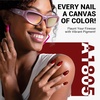 image:imageMelodySusie Thick Purple Pink Gel Nail Polish05fl oz Rose Nails Soak Off UV LED Pretty Pink Gel Polish Gift for Women Nail Art Manicure Salon DIY Nail Design Decoration at HomeA1608AWine RedA1805