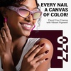 image:imageMelodySusie Thick Purple Pink Gel Nail Polish05fl oz Rose Nails Soak Off UV LED Pretty Pink Gel Polish Gift for Women Nail Art Manicure Salon DIY Nail Design Decoration at HomeA1608ARed Brown077
