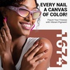 image:imageMelodySusie Thick Purple Pink Gel Nail Polish05fl oz Rose Nails Soak Off UV LED Pretty Pink Gel Polish Gift for Women Nail Art Manicure Salon DIY Nail Design Decoration at HomeA1608Brown