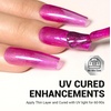 image:imageMelodySusie Thick Purple Pink Gel Nail Polish05fl oz Rose Nails Soak Off UV LED Pretty Pink Gel Polish Gift for Women Nail Art Manicure Salon DIY Nail Design Decoration at HomeA1608Hot Pink Glitter1073