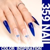 image:imageMelodySusie Thick Purple Pink Gel Nail Polish05fl oz Rose Nails Soak Off UV LED Pretty Pink Gel Polish Gift for Women Nail Art Manicure Salon DIY Nail Design Decoration at HomeA1608Persian Blue359
