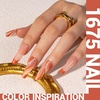 image:imageMelodySusie Thick Purple Pink Gel Nail Polish05fl oz Rose Nails Soak Off UV LED Pretty Pink Gel Polish Gift for Women Nail Art Manicure Salon DIY Nail Design Decoration at HomeA1608Grapefruit OrangeA1504