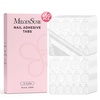 image:imageMelodySusie 450Pcs Strong Hold Nail Adhesive Tabs for Press On Nails  15 Sheets 15 Sizes 03mm Ultra Thin Waterproof Breathable DoubleSided Jelly Nail Glue Stickers Daily Wear and Gentle Removal15 sheets