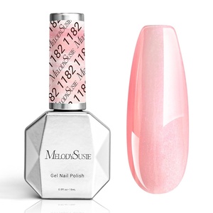 image:imageMelodySusie Thick Purple Pink Gel Nail Polish05fl oz Rose Nails Soak Off UV LED Pretty Pink Gel Polish Gift for Women Nail Art Manicure Salon DIY Nail Design Decoration at HomeA1608Translucent Jelly Glitter Pink1182