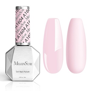 image:imageMelodySusie Thick Purple Pink Gel Nail Polish05fl oz Rose Nails Soak Off UV LED Pretty Pink Gel Polish Gift for Women Nail Art Manicure Salon DIY Nail Design Decoration at HomeA1608Pastel PinkA1604