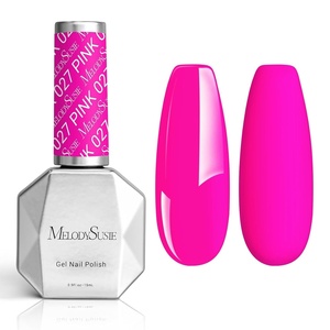 image:imageMelodySusie Thick Purple Pink Gel Nail Polish05fl oz Rose Nails Soak Off UV LED Pretty Pink Gel Polish Gift for Women Nail Art Manicure Salon DIY Nail Design Decoration at HomeA1608ANeon Pink027