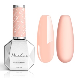 image:imageMelodySusie Thick Purple Pink Gel Nail Polish05fl oz Rose Nails Soak Off UV LED Pretty Pink Gel Polish Gift for Women Nail Art Manicure Salon DIY Nail Design Decoration at HomeA1608Peach OrangeA1501