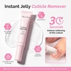 image:imageMelodySusie Cuticle Remover Kit  Cream amp Oil SetCuticle PusherTrimmerand Nail FilePortable allinone for softeningmoisturizingand daily nail care